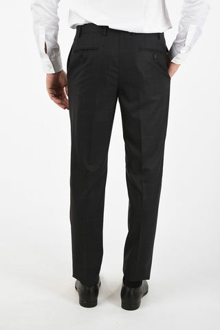 CC COLLECTION side vent windowpane check drop 7R 2-button RIGHT suit