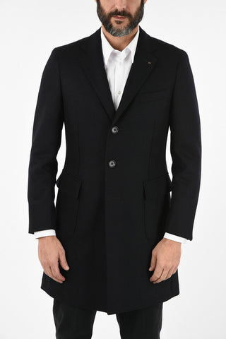 CC COLLECTION cappotto chesterfield lunghezza ¾ e cintura posteriore