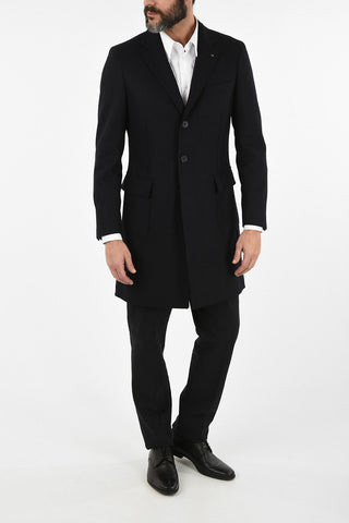 CC COLLECTION cappotto chesterfield lunghezza ¾ e cintura posteriore