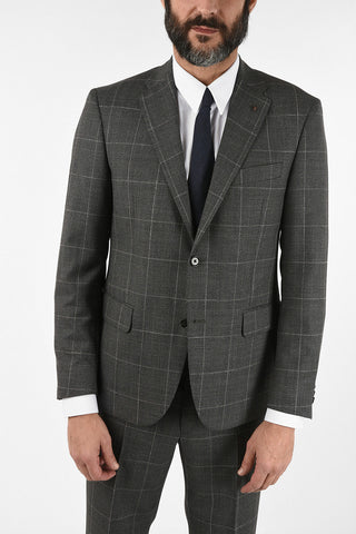CC COLLECTION side vent glenurquhart drop 7R 2-button RIGHT suit