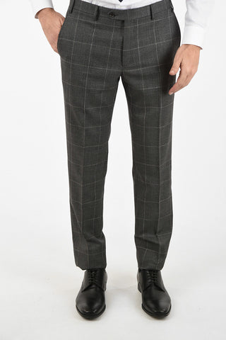 CC COLLECTION side vent glenurquhart drop 7R 2-button RIGHT suit