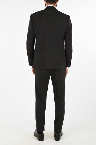 CC COLLECTION side vent check drop 7R 2-button RIGHT suit