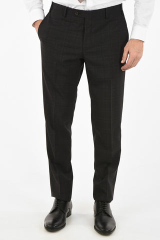 CC COLLECTION side vent check drop 7R 2-button RIGHT suit