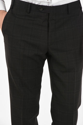 CC COLLECTION side vent check drop 7R 2-button RIGHT suit