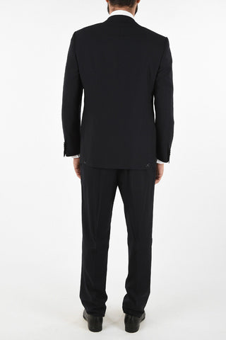 side vent tone-on-tone pinstriped drop 6R 2-button MANTUA suit