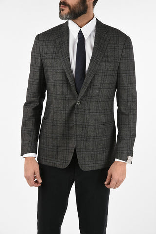 check drop 6R side vent patch pocket 2-button GATE blazer