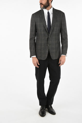 check drop 6R side vent patch pocket 2-button GATE blazer
