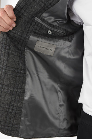 check drop 6R side vent patch pocket 2-button GATE blazer