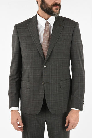 CC COLLECTION side vent glenurquhart drop 7R 2-button RIGHT suit