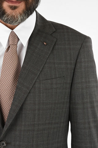 CC COLLECTION side vent glenurquhart drop 7R 2-button RIGHT suit