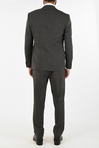 CC COLLECTION side vent glenurquhart drop 7R 2-button RIGHT suit