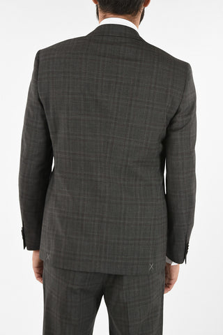 CC COLLECTION side vent glenurquhart drop 7R 2-button RIGHT suit