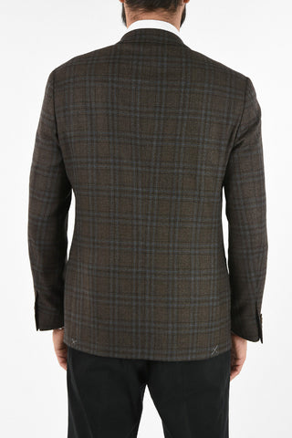 check drop 6R side vent 2-button GATE blazer