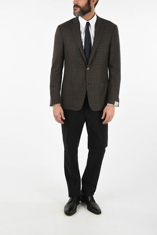 check drop 6R side vent 2-button GATE blazer