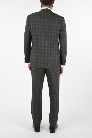 drop 6R side vent patch pocket tartan 2-button MANTUA Suit