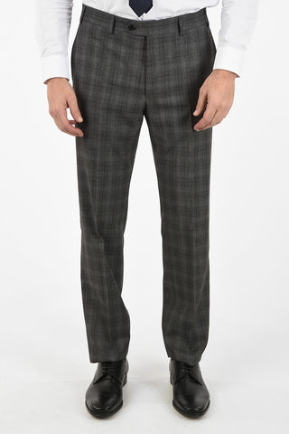 drop 6R side vent patch pocket tartan 2-button MANTUA Suit
