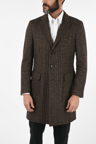 CC COLLECTION three-quarter length 3-button chesterfield coat