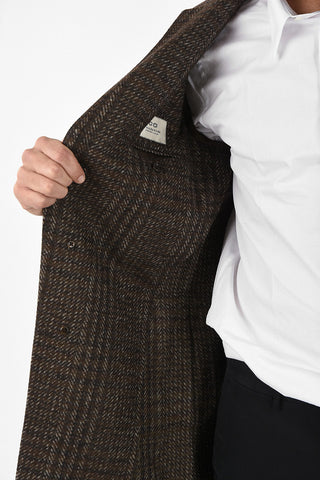 CC COLLECTION three-quarter length 3-button chesterfield coat
