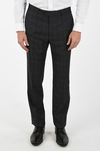 side vent tartan drop 6R 2-button MANTUA suit