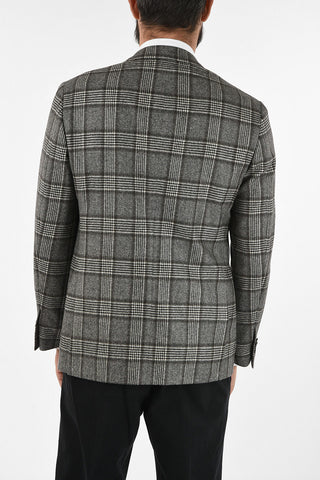 glenurquhart drop 6R side vent patch pocket 2-button GATE blazer