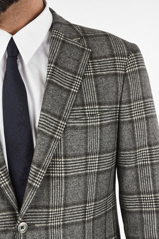 glenurquhart drop 6R side vent patch pocket 2-button GATE blazer