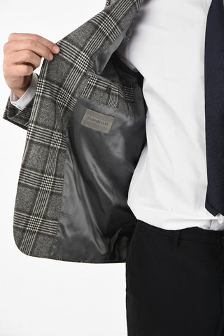 glenurquhart drop 6R side vent patch pocket 2-button GATE blazer