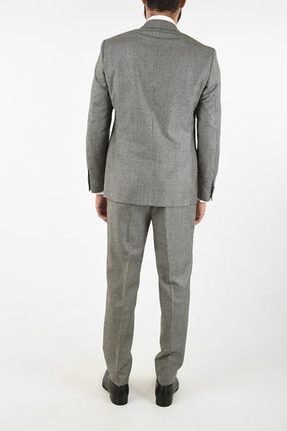 CC COLLECTION side vent houndstooth drop 7R 2-button RIGHT suit