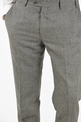 CC COLLECTION side vent houndstooth drop 7R 2-button RIGHT suit