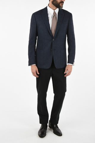 barleycorn drop 6R side vent patch pocket 2-button GATE blazer