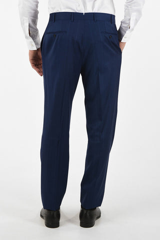 side vent windowpane check drop 6R 2-button MANTUA suit
