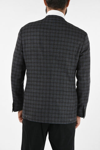 check drop 6R side vent patch pocket 2-button GATE blazer