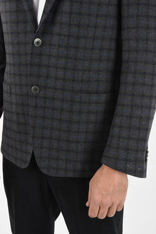 check drop 6R side vent patch pocket 2-button GATE blazer