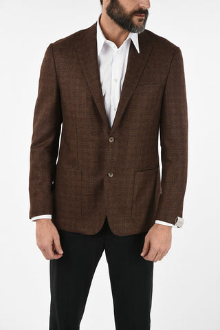 check drop 6R side vent patch pocket 2-button GATE blazer