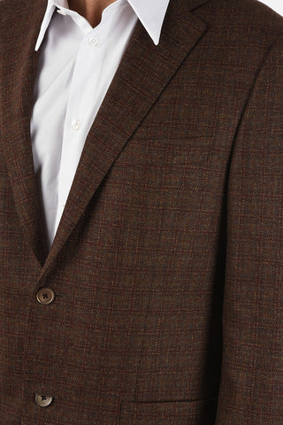 check drop 6R side vent patch pocket 2-button GATE blazer