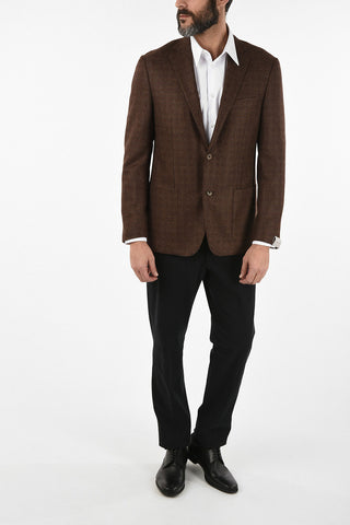 check drop 6R side vent patch pocket 2-button GATE blazer