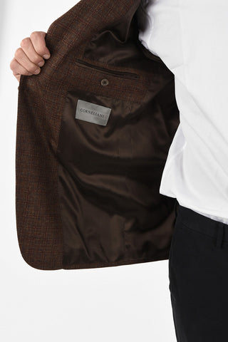 check drop 6R side vent patch pocket 2-button GATE blazer