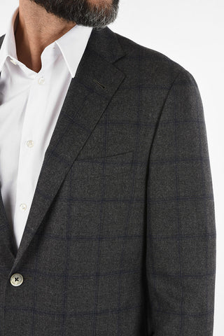 check drop 6R side vent patch pocket 2-button GATE blazer