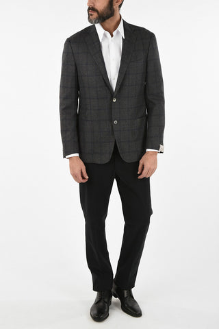 check drop 6R side vent patch pocket 2-button GATE blazer