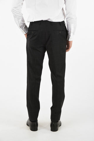 CC COLLECTION side vent chalk windowpane check drop 7R 2-button RIGHT suit