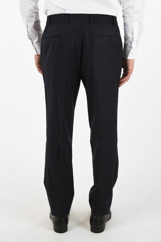 side vent drop 6R Chalk check 2-button MANTUA suit
