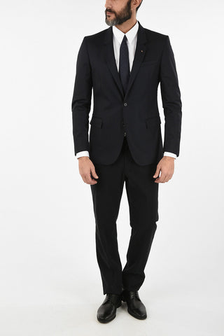 CC COLLECTION drop 8R side vent notch lapel 2-button RE blazer