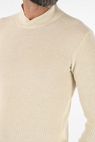 Silk and Wool Crew-Neck sweater
