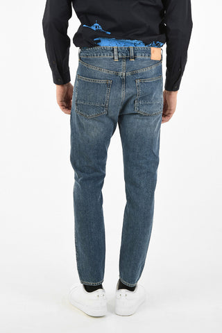 Mid-Rise Straight Fit Jeans 16 cm