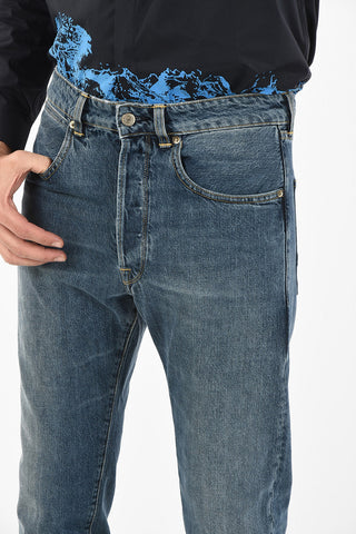 Mid-Rise Straight Fit Jeans 16 cm