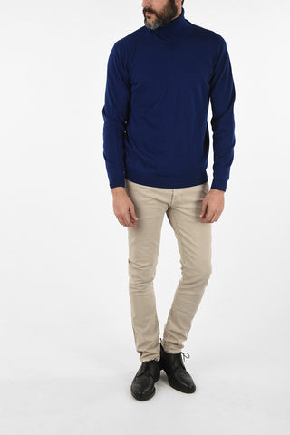 Merino Wool Turtleneck Sweater