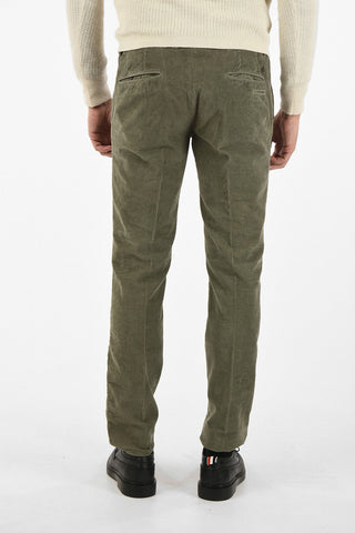Corduroy Regular Waist Pants