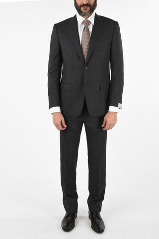 side vent check drop 6R 2-button MANTUA suit