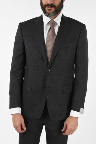side vent check drop 6R 2-button MANTUA suit