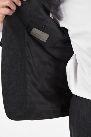 side vent check drop 6R 2-button MANTUA suit