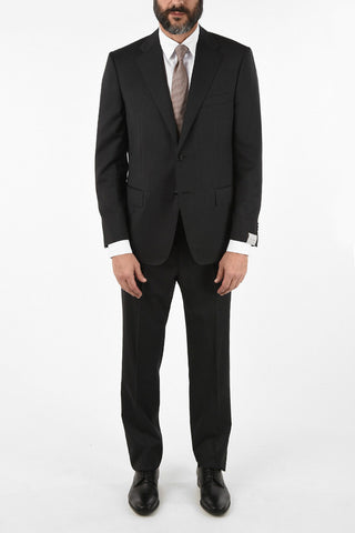 side vent pinstriped drop 6R 2-button MANTUA suit